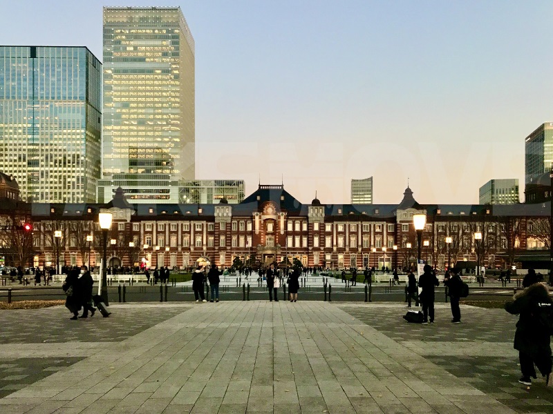 東京駅丸の内口駅舎の無料写真